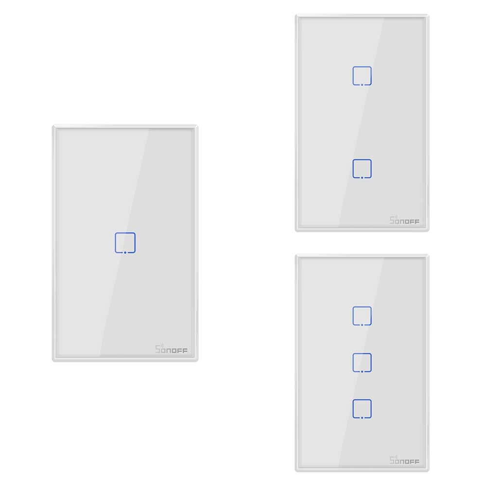 Công tắc cảm ứng WiFi chuyên dụng cho đèn LED 1/2/3 nút chất lượng cao