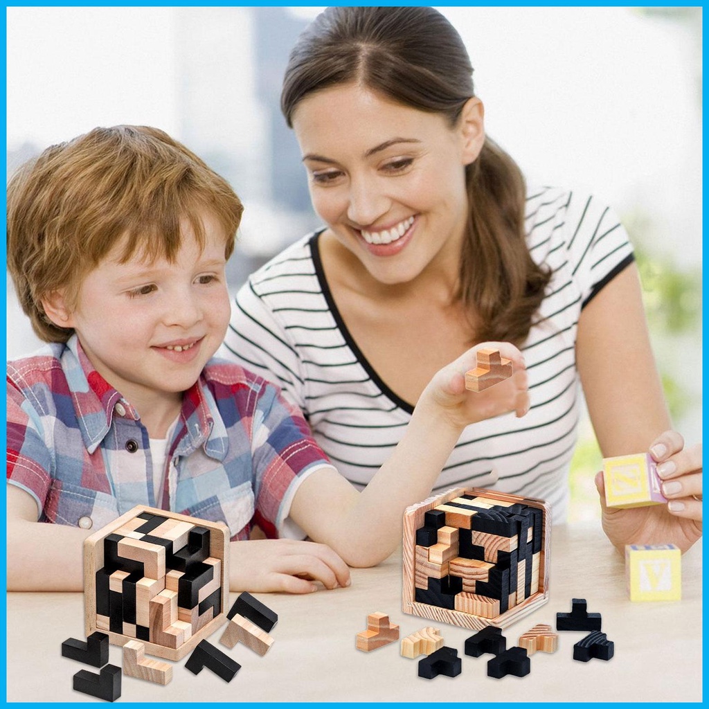 Đồ chơi trẻ em Lắp Ráp 3D Mini 54 T Kích Thích IQ