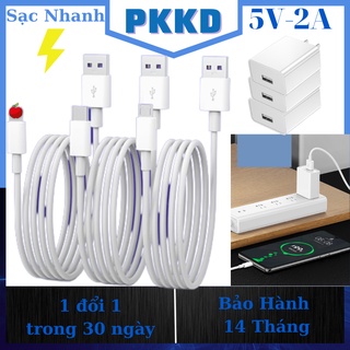 Dây sạc,cáp sạc siêu nhanh 5v-2a, dành cho điện thoại iphone,samsung, vsmart,oppo...pkkd store