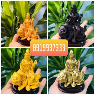 Tựơng Phật Văn Thù Bồ Tát ngồi 10 cm