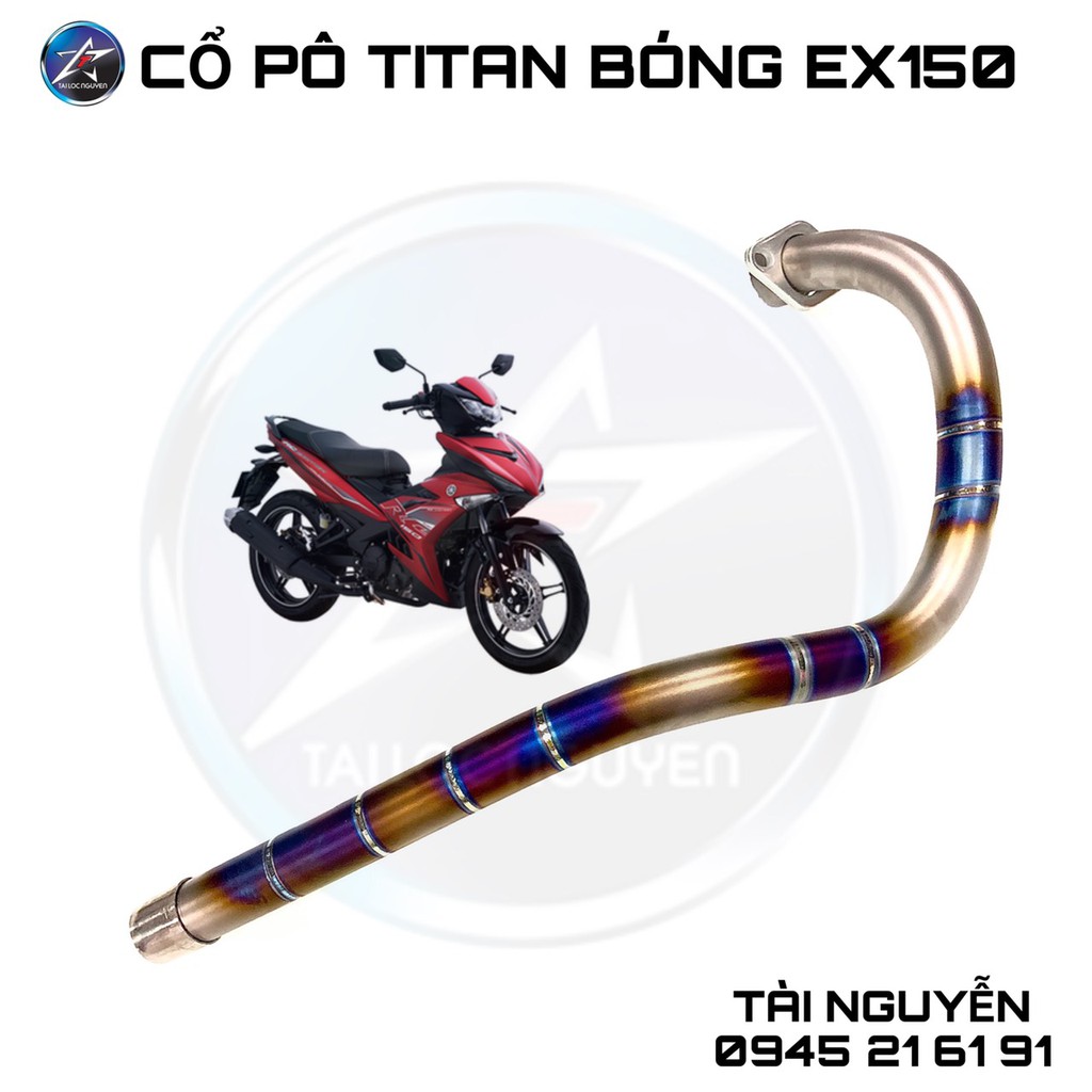 CỔ PÔ TITAN BÓNG GẮN PÔ ZIN CHO XE MÁY- CỔ ĐÃ LÊN MÀU