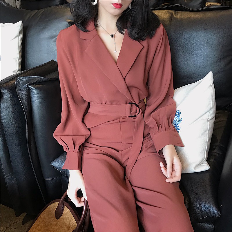 BỐ  JUMPSUIT NỮ PHONG CÁCH HÀN QUỐC 2018