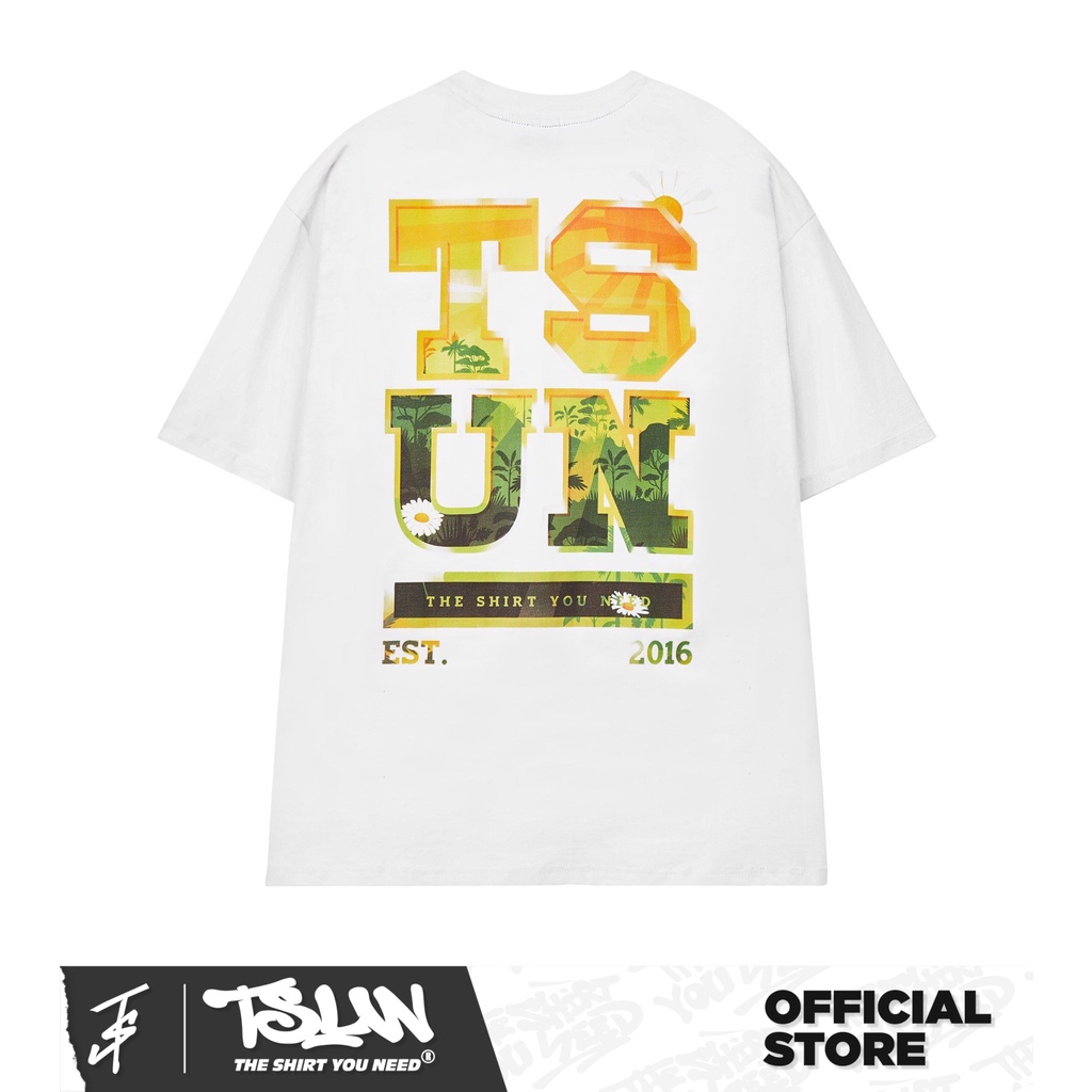 Áo thun TSUN Sunrise Tee Trắng - Unisex