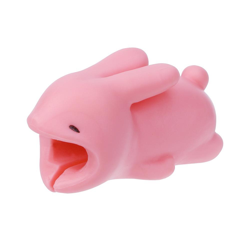 Đầu PVC hình động vật bảo vệ đầu dây cáp dữ liệu USB chống đứt