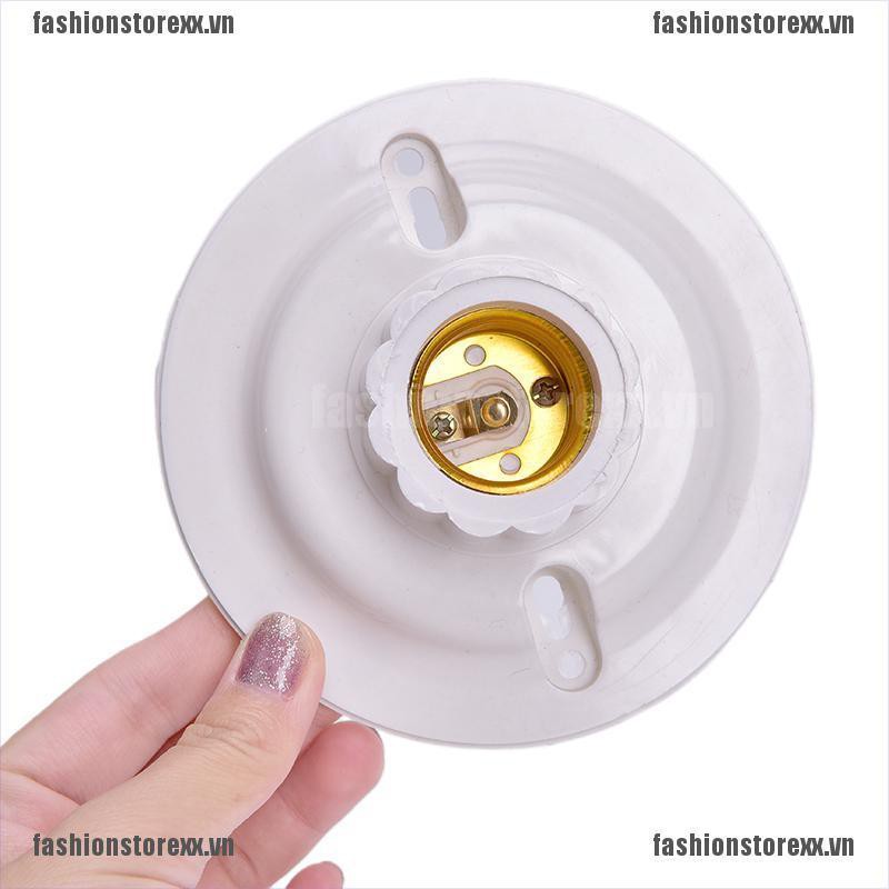 LED Đế đui đèn E27 gắn trần tường tiện dụng