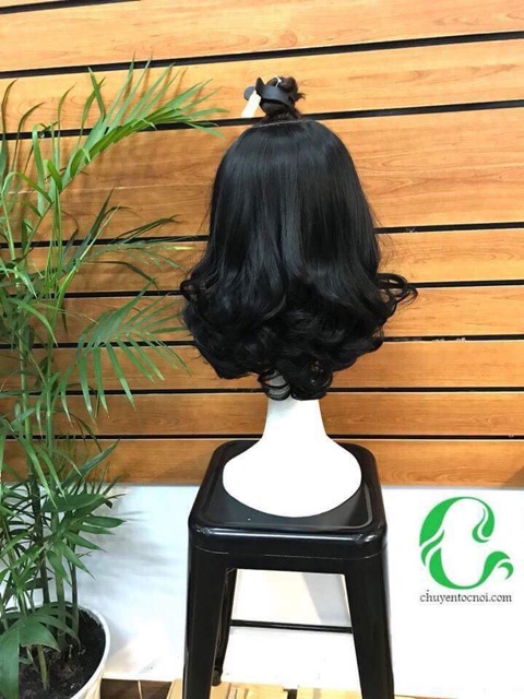 Tóc giả kẹp❤️freeship 50k❤️ tóc giả kẹp chữ u 3/4 đầu cao cấp