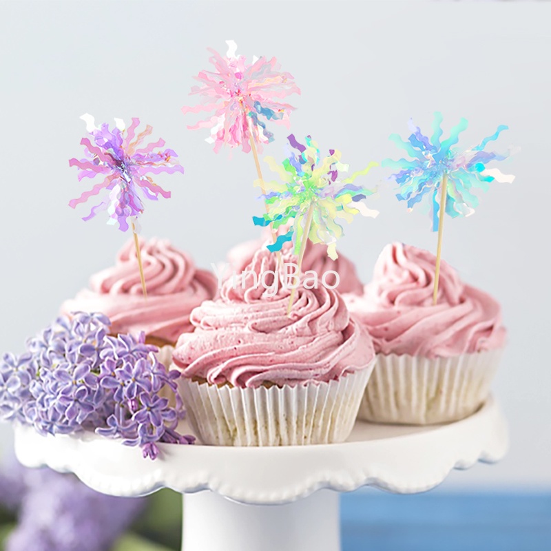 Set 2 Que Cắm Trang Trí Bánh Sinh Nhật Đính Chữ Happy Birthday