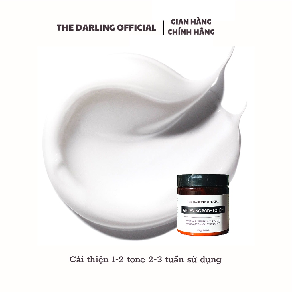 Kem Dưỡng Trắng Cấp Ẩm Body Lotion Bật Tone - The Darling Offcial