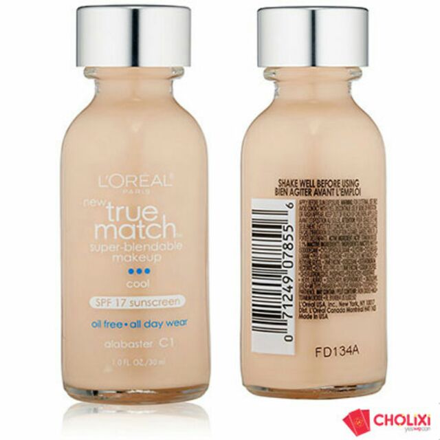 Kem nền Loreal True Match Super blendable C1