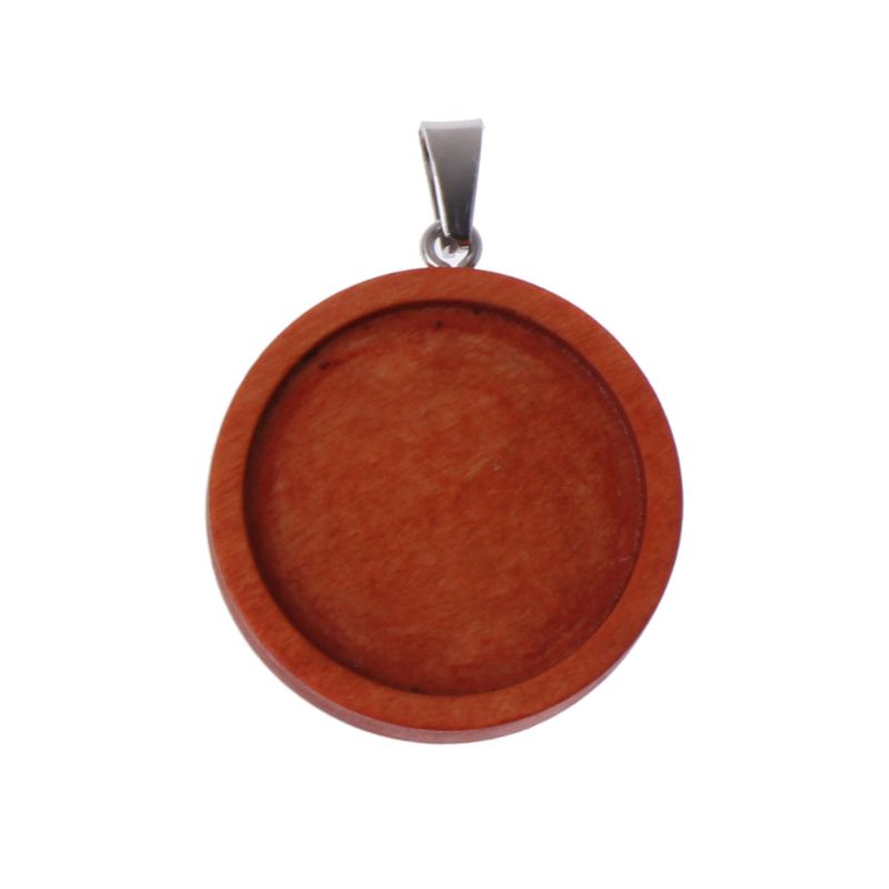 Khay Làm Trang Sức Hình Tròn Màu Đen DIY