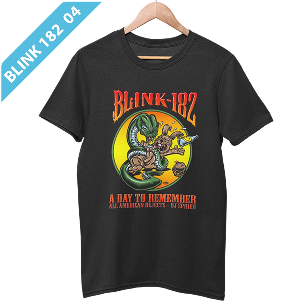 Áo thun in hình ban nhạc Blink 182 Band 4 LEGEND độc đáo