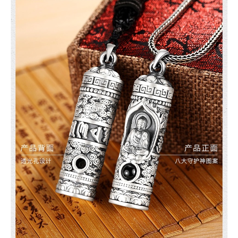 Dây Chuyền Mặt Hình Phật Phong Cách retro Cho Nam