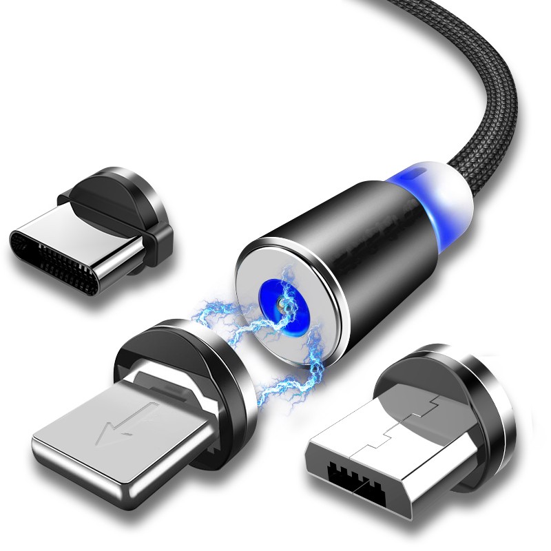 Cáp sạc nam châm dài 2m cổng Micro USB cho điện thoại Android