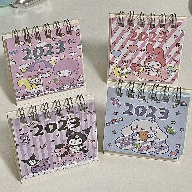 Lịch Để Bàn Năm 2023 Sanrio Kulomi Cinnamoroll Xinh Xắn