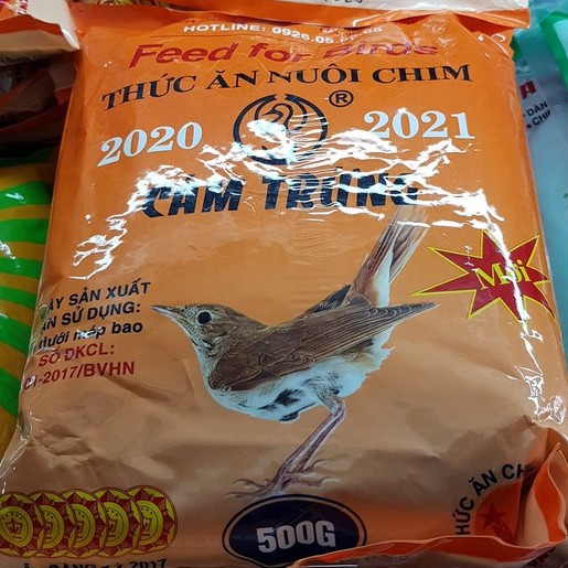 Cám Trứng Ba Vì  500g - Thức ăn cho chim