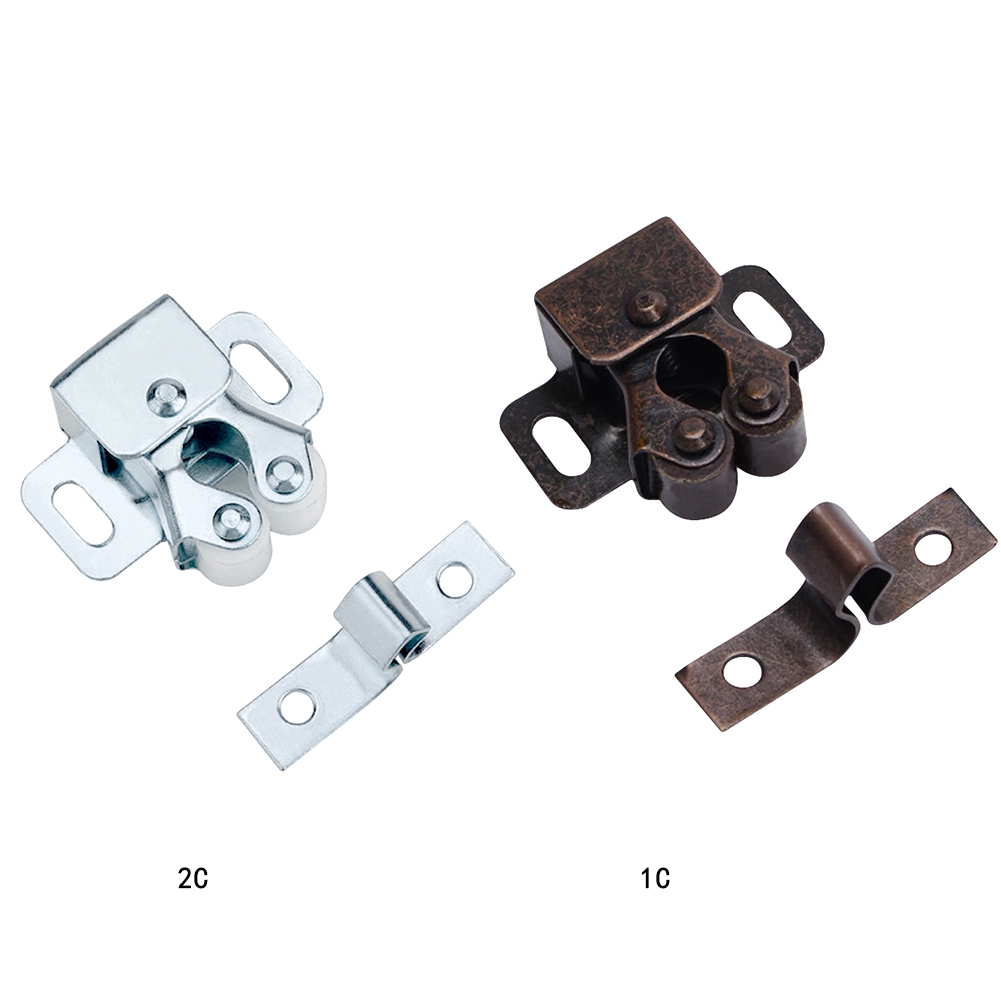 Dụng cụ chặn cửa tủ gắn kèm vít cố định