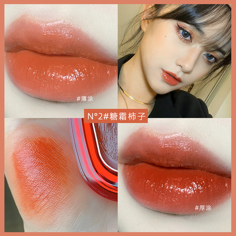 (Hàng Mới Về) Son Dưỡng Môi Có Màu Gella's Pot Lip Dạng Hũ Tặng Kèm Cọ Đánh Son