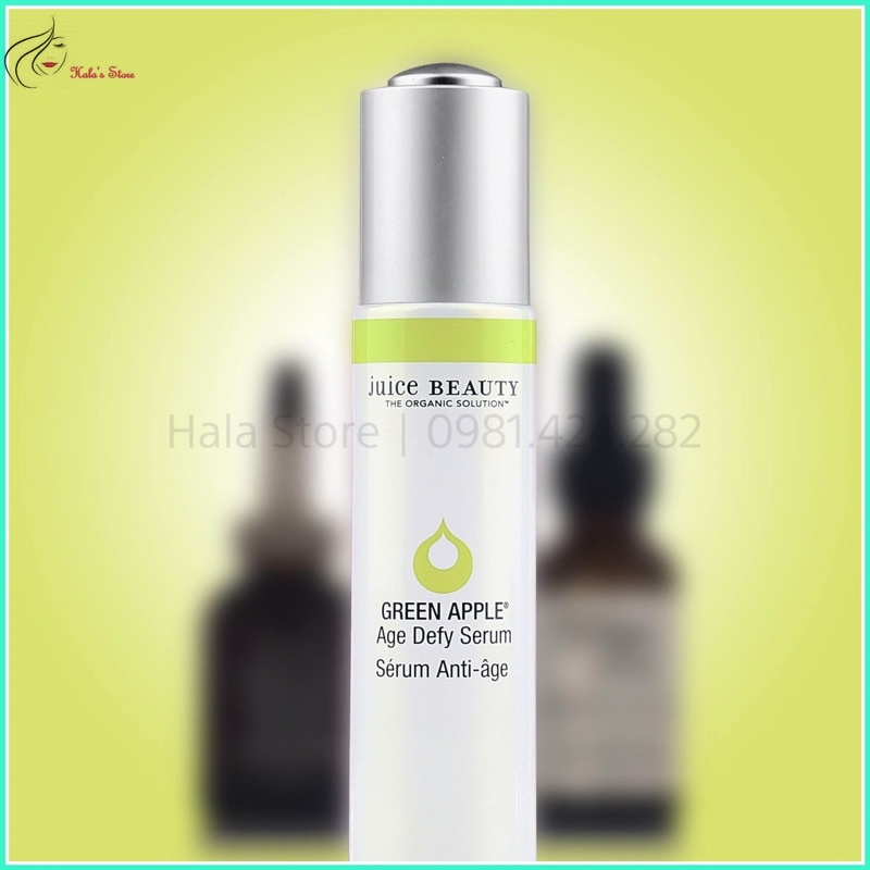 Tinh chất chuyên biệt sáng da, mờ thâm giảm đốm nâu và chống lão hóa Juice Beauty GREEN APPLE AGE DEFY SERUM