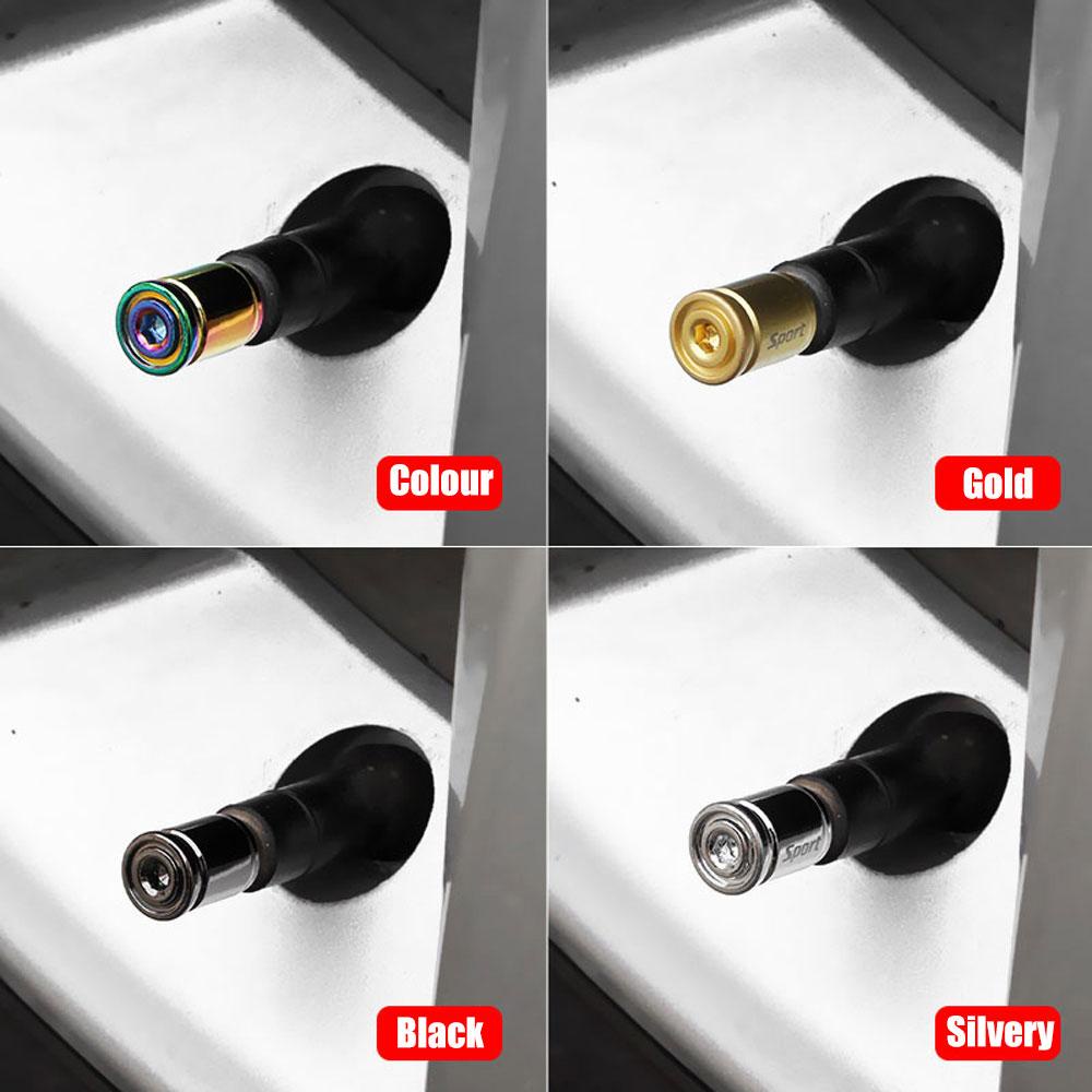 Nắp Van Bánh Xe Hơi Bằng Hợp Kim Kẽm Chống Bụi Chống Trộm Tiện Dụng