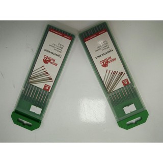 Hộp 10 que Que hàn TIG điện cực Vonfram WP Màu Xanh Lá 2.4mm