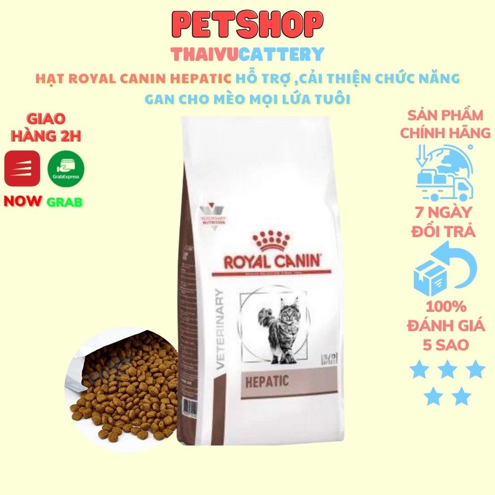 Hạt Royal Canin Hepatic hỗ trợ ,cải thiện Chức năng Gan cho mèo mọi lứa tuôi