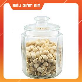 Hủ thủy tinh đựng gia vị có nắp chun dung tích 550ml tiện dụng cho nhà bếp