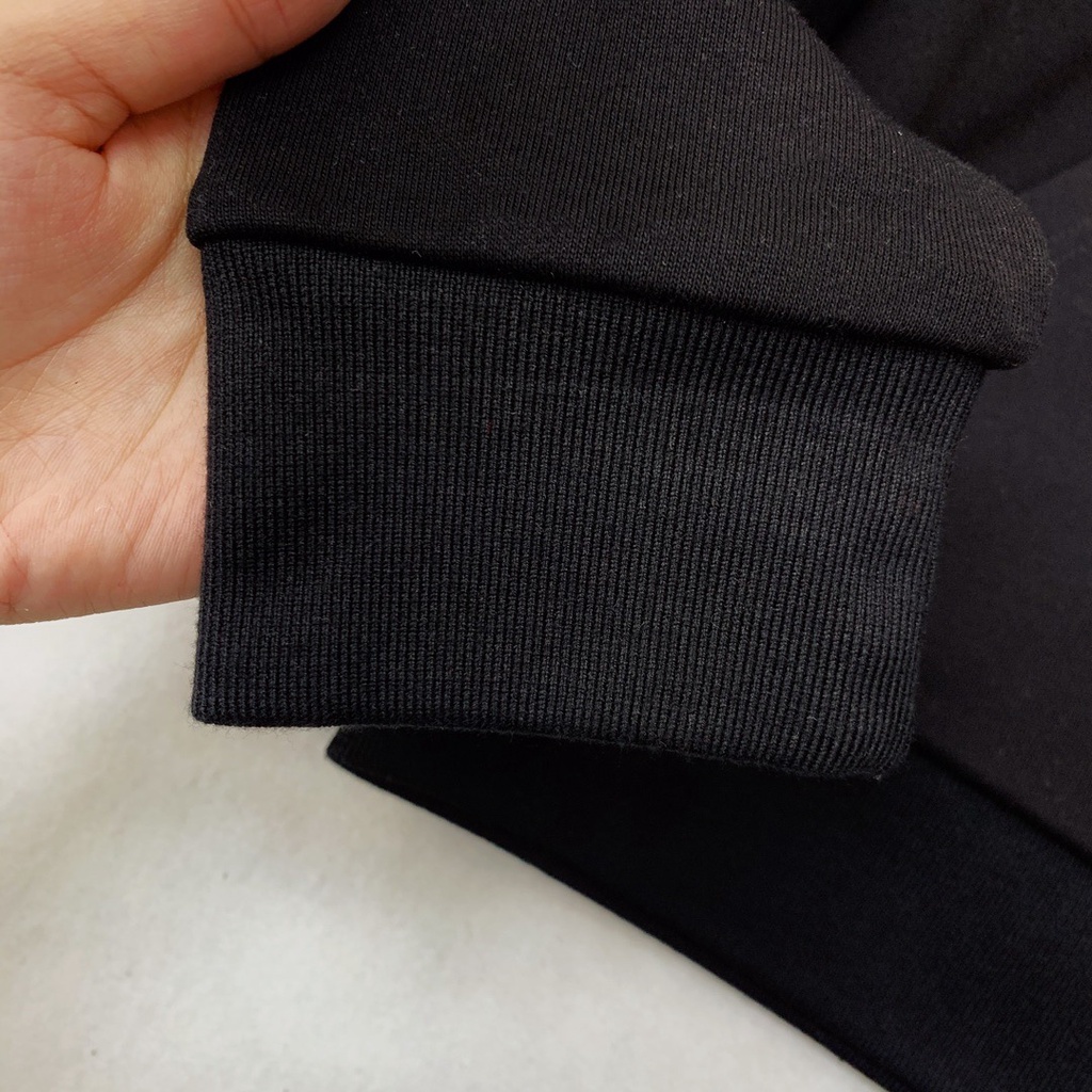 Sa1nt LAURENT 2021 Áo sweater cotton có mũ trùm in ảnh mới mùa thu đông 2020 không sử dụng vải cotton có mũ trùm đầu cho nam