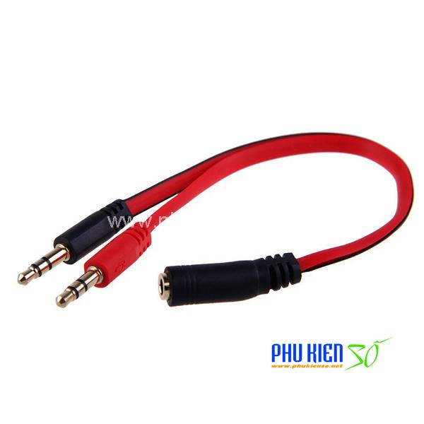 Jack 2 đầu 3.5 ra 3.5 dùng cho tai nghe