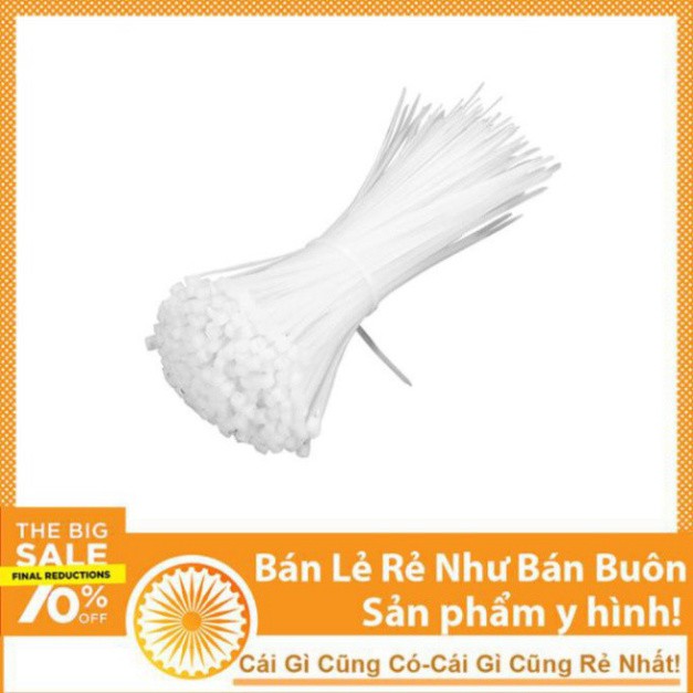 [Flash Sale] Combo Gói 100 Dây Thít Trắng 15cm