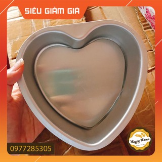 Khuôn hình trái tim đế rời chống dính 6, 8 inch Vàng CHẤT LƯƠNG CAO