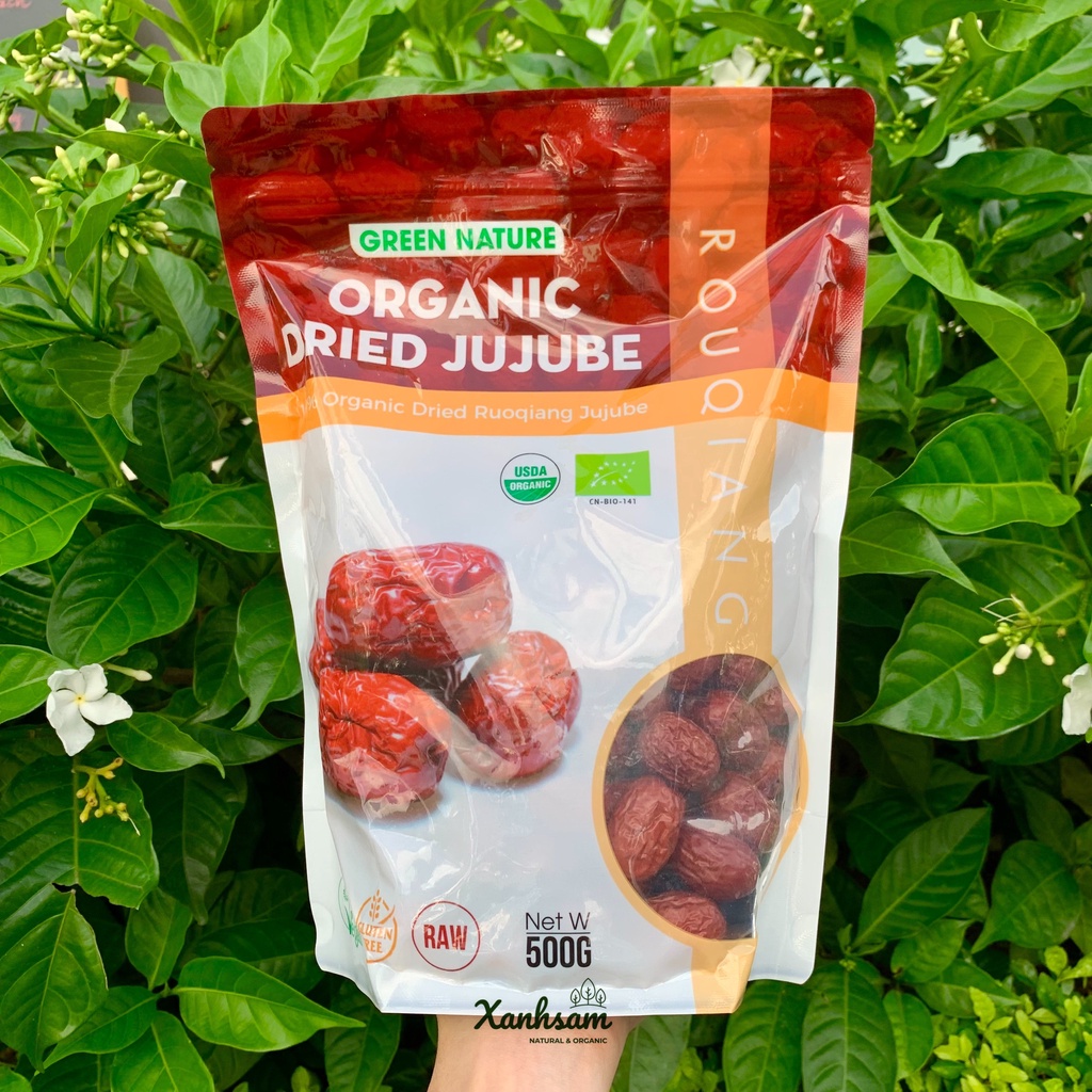 Táo Đỏ Ruoqiang Hữu Cơ 500gr Green Nature - XanhSam Organic