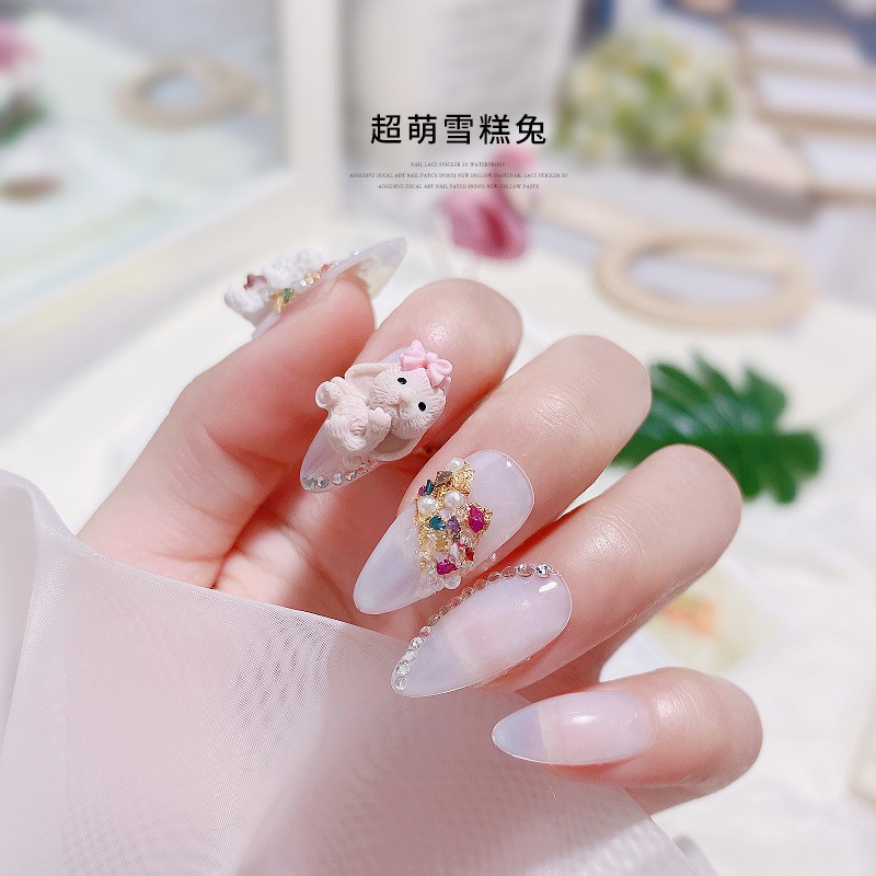 Charm nail, Charm gấu nail, phụ kiện nail giá rẻ