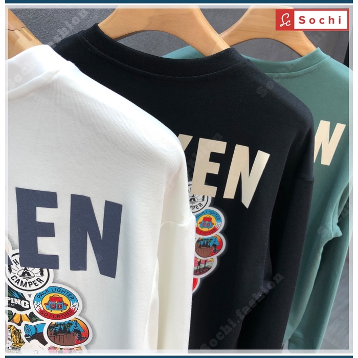 Áo thun nam tay dài chất đẹp, áo thun nam cotton, thời trang in Maoken mã SW632