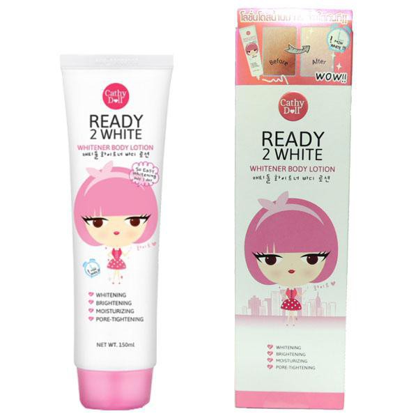 Sữa dưỡng thể trắng da Cathy Doll Ready 2 White