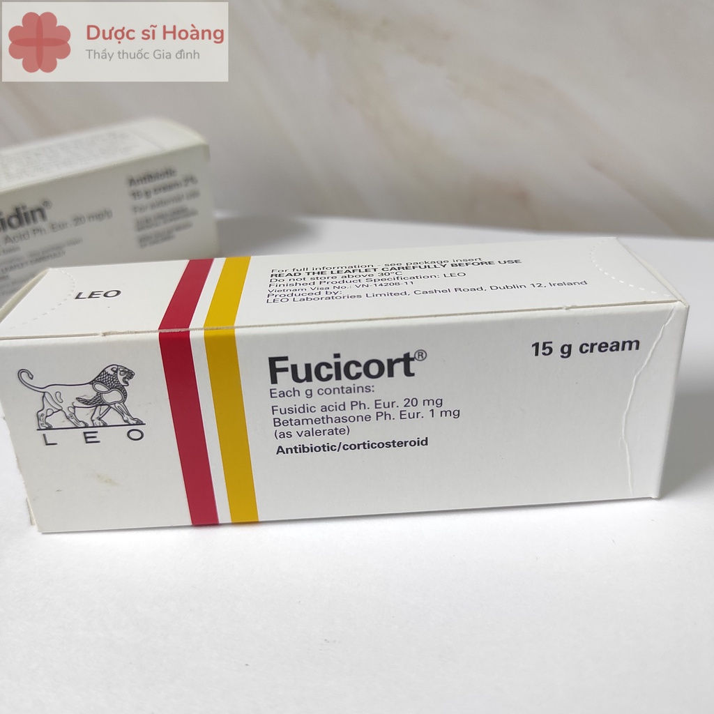 Kem FUCIDIN/FUCIDIN H/ FUCICORT Tuýp 15g