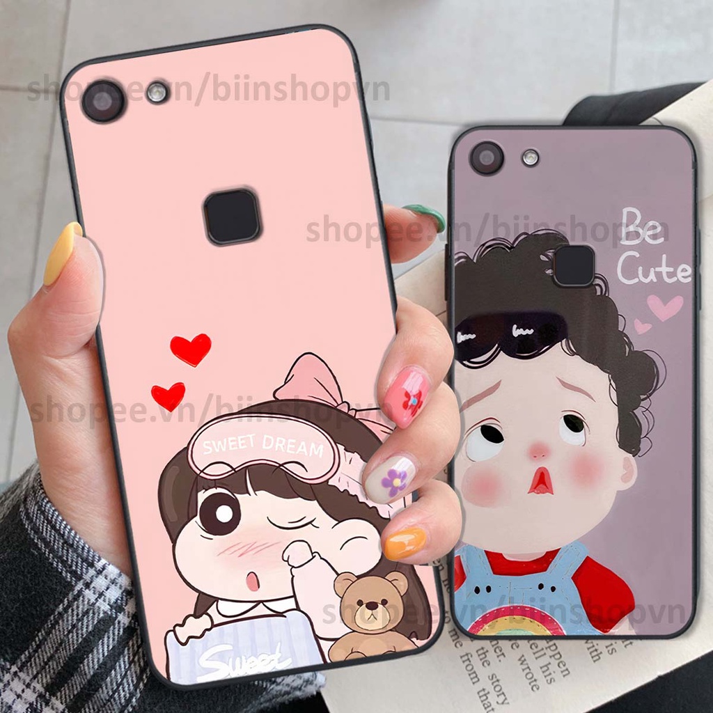 Ốp Vivo V7 / V7 Plus / V7+ in hình baby siêu dễ thương, ngộ nghĩnh đáng yêu
