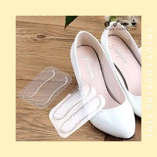 set 2 miếng lót giày silicon mềm mại, dán gót giầy bằng silicon