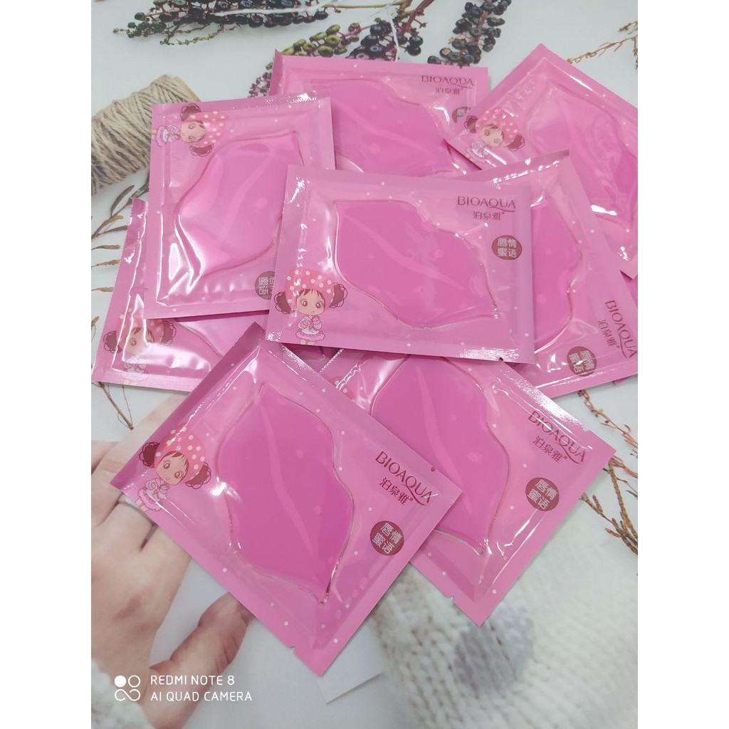 01 Miếng lẻ mặt nạ môi Bioaqua