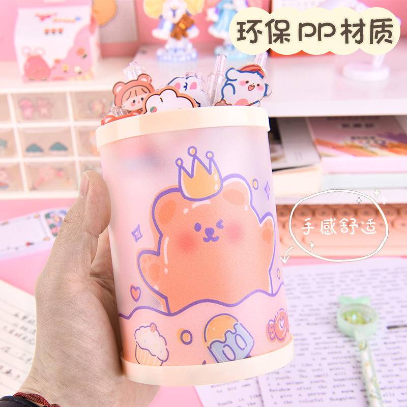 ⭐ iLado ⭐ Hộp bút trong suốt Ống đựng bút thùng đựng hàng trong suốt hộp văn phòng phẩm hộp đựng bút trong s hộp bút trong kệ văn phòng phẩm để bàn kệ đựng văn phòng phẩm hộp nhựa đựng