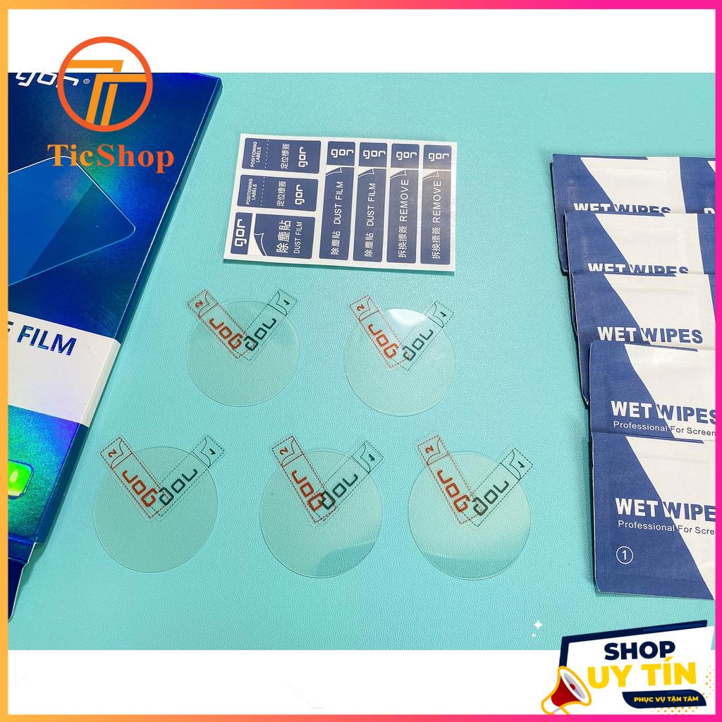 BỘ 05 MIẾNG DÁN FILM GOR CHO ĐỒNG HỒ HUAWEI GT3/GT2 46MM VÀ GT3/GT2 42MM