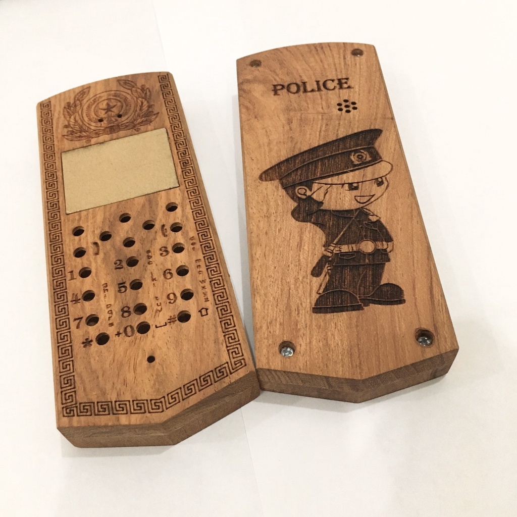 Vỏ gỗ 1280 - Police