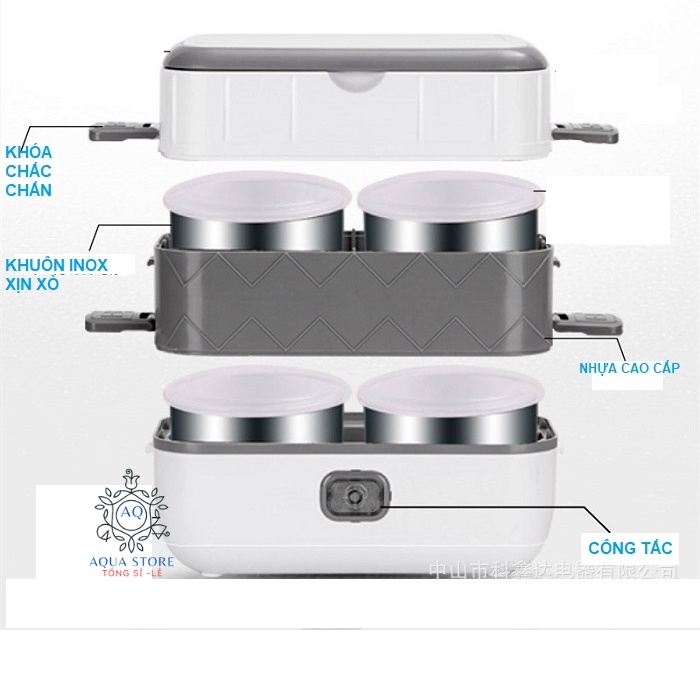HỘP CƠM VĂN PHÒNG ,BỆNH VIỆN ,NẤU -HẤP-HÂM NÓNG THỨC ĂN 4 TÔ INOX CAO CẤP ,QUÀ TẶNG Ý NGHĨA