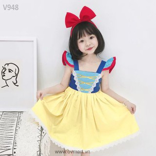 Váy công chúa bạch tuyết cho bé gái 2-7t(hàng về đủ size ạ)