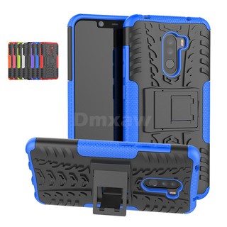 Ốp điện thoại bảo vệ hiệu quả có đế đỡ cho Xiaomi Pocophone F1 Poco F1