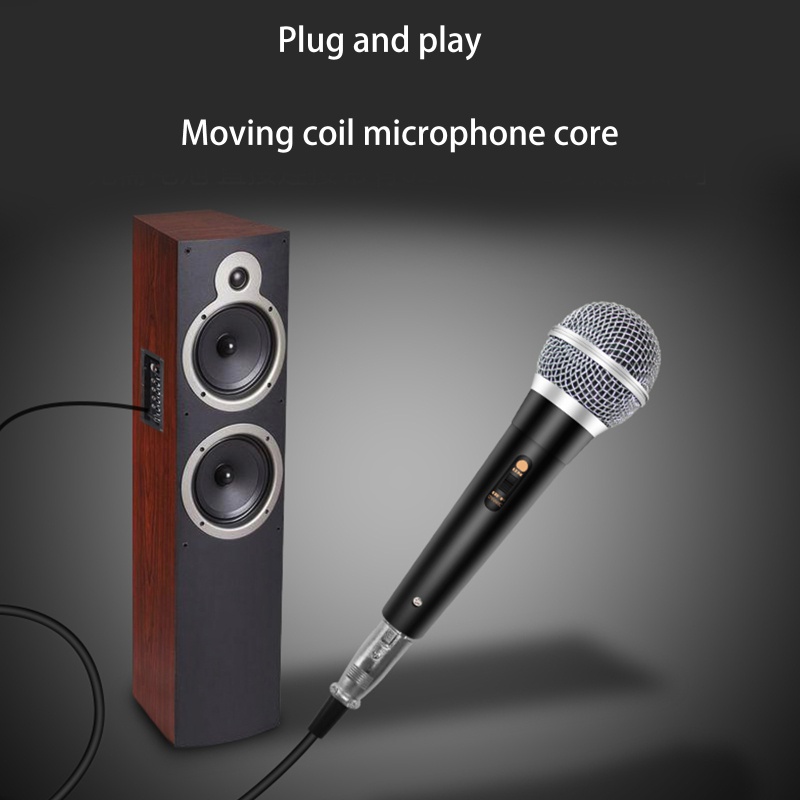 Micro UTAKEE Có Dây Cáp 300cm Kèm Công Tắc ON / Off Tiện Dụng