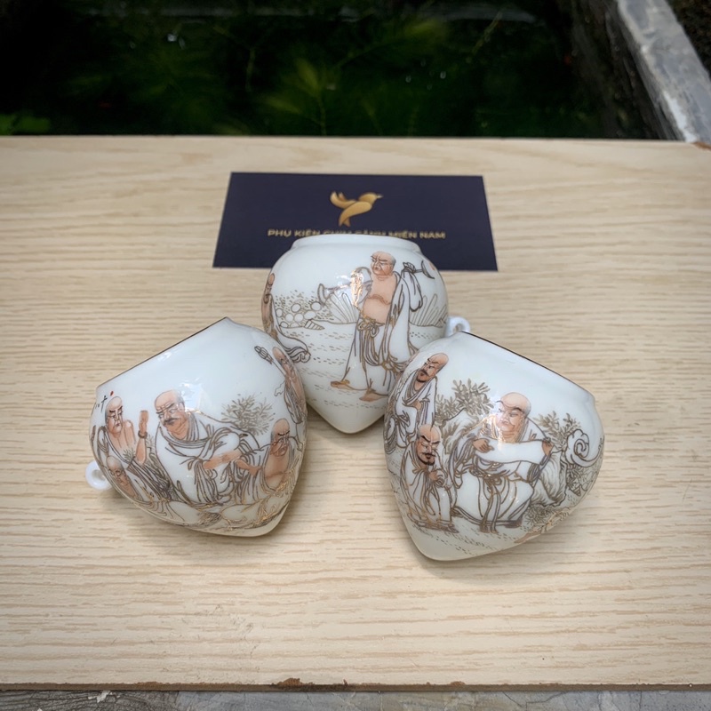 Cóng chim vẽ tay THẬP BÁT LA HÁN - Cửu Chính Đường