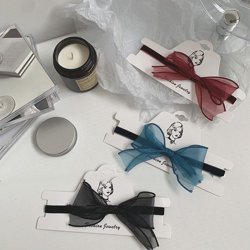 Vòng cổ đen cực quyến rũ phong cách gothic mã 998OZ