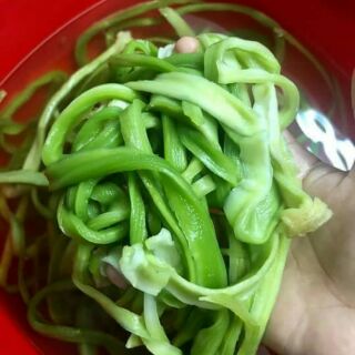 Rau tiến vua khô