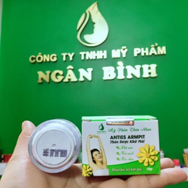 Thảo Mộc Khử Mùi Ngân Bình , Khử mùi Hôi Nách, Hôi Chân