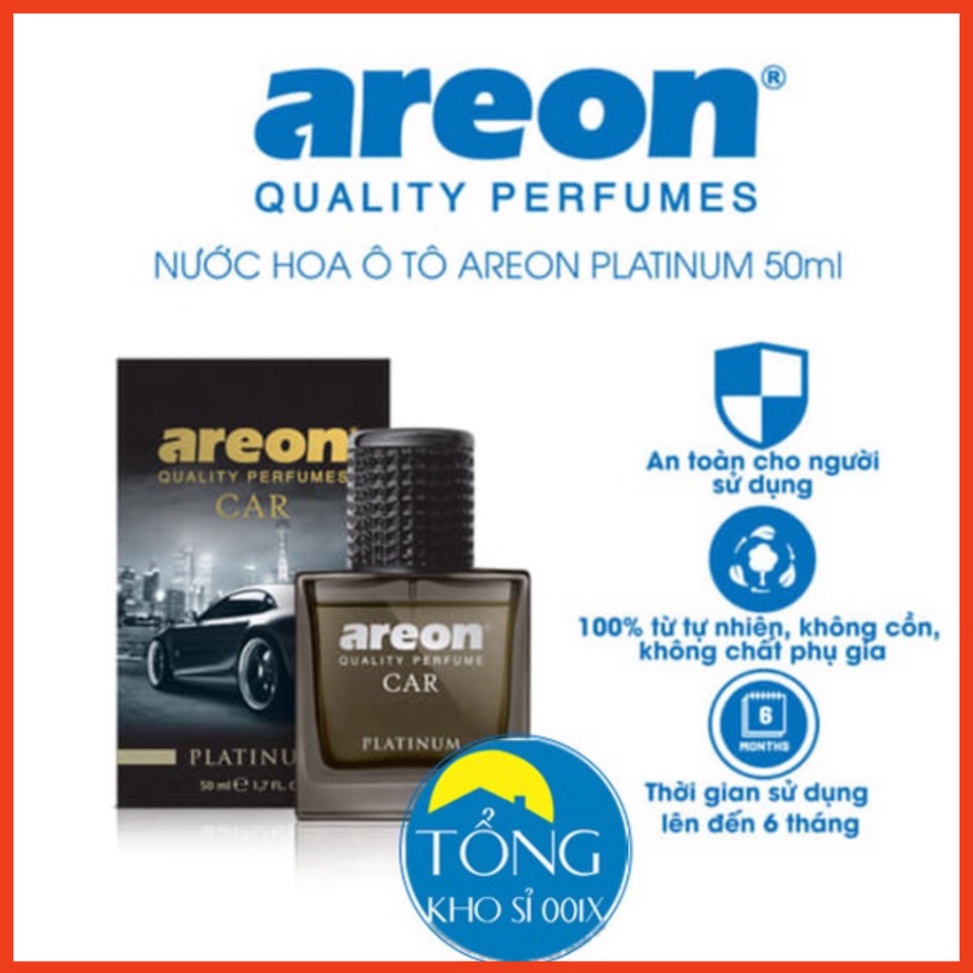 Nước hoa AREON cao cấp ( dạng chai xịt 50ml)_ giúp khử mùi trong xe ô tô của bạn nhanh chóng hơn